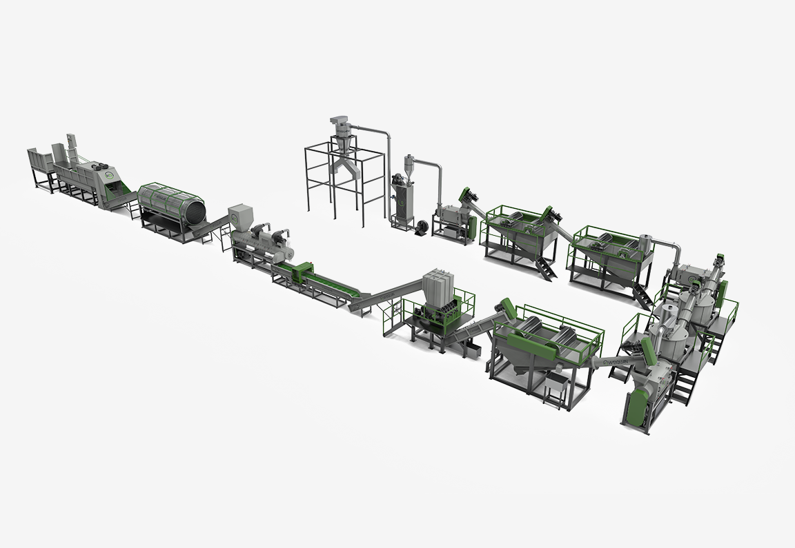 PVC Hot Die Face Pelletizing Line